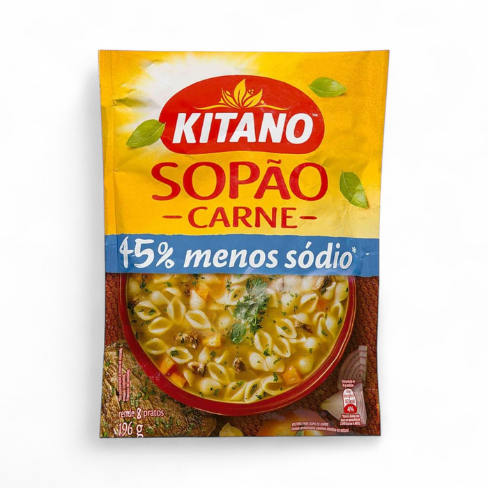 Kitano – Sopão de Carne (Beef Soup - 45% Less Sodium) 196gm