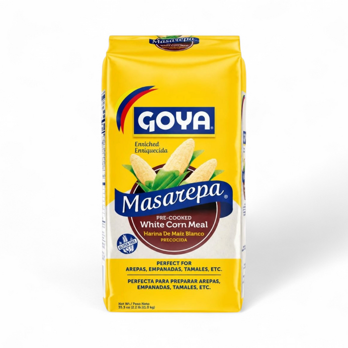 Goya – Masarepa (Pre-Cooked White Corn Flour) 1kg