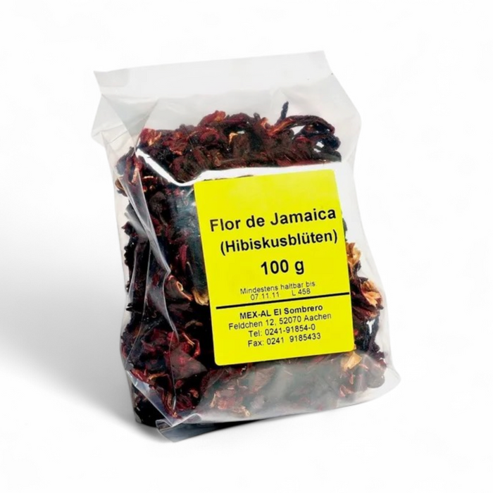 Jamaica – Hibiskusblüten (Dried Hibiscus Flowers) 100gm