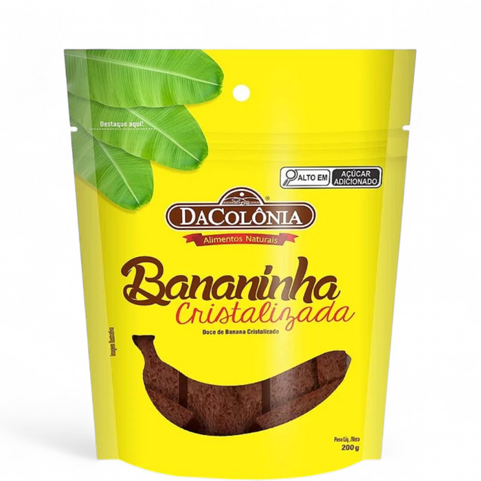 Da Colônia – Bananinha Cristalizada 200gm