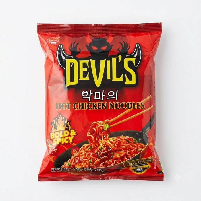 2PM - Devil's Hot Chicken Noodles 100gm