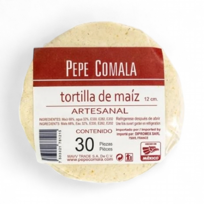 Pepe Comala – Maiz Tortilla 12cm (30pcs) 460gm