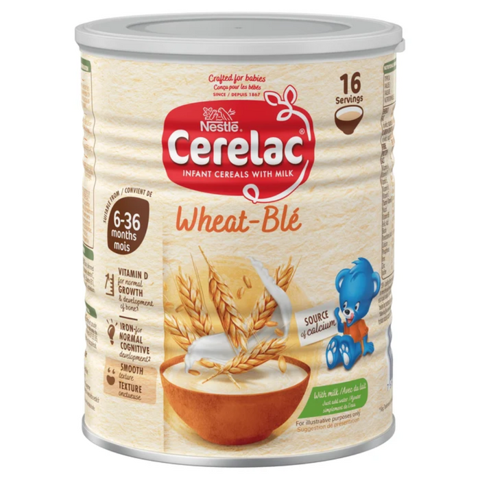 Nestlé Cerelac – Wheat BLe (From 6 to 36 months) 400gm