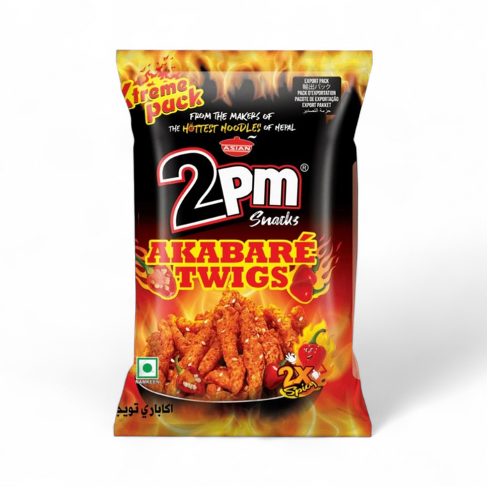 2PM Akabare Twigs - 2X Spicy 80gm