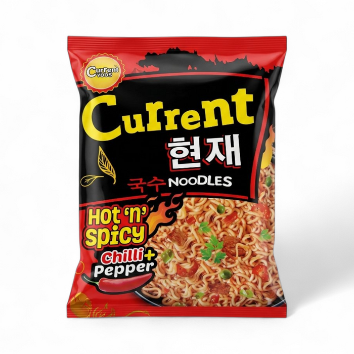 Current Instant Noodles - Hot n' Spicy (Chilli + Pepper) 100gm
