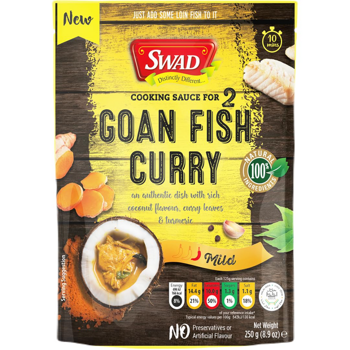 Swad – Cooking Sauce Goan Fish Curry 250gm