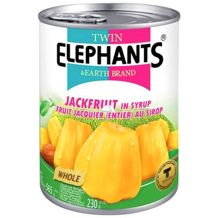 Twin Elephants – Jackfruit in Syrup 565gm (BBE: 10.2026)