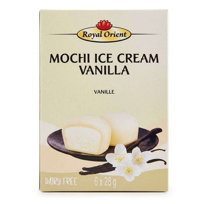 Royal Orient Mochi Ice Cream - Vanilla 6x28g (Berlin Only Delivery)