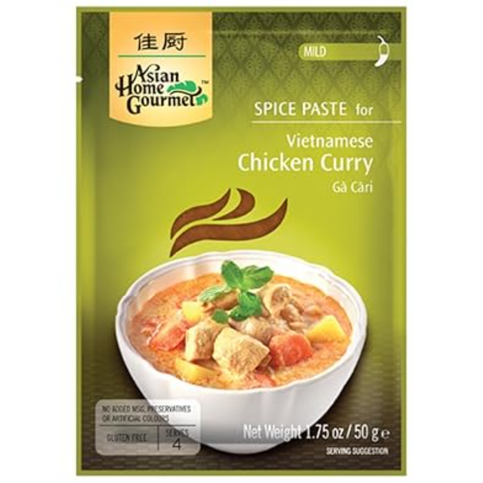 AHG – Spice Paste for Vietnamese Chicken Curry 50gm