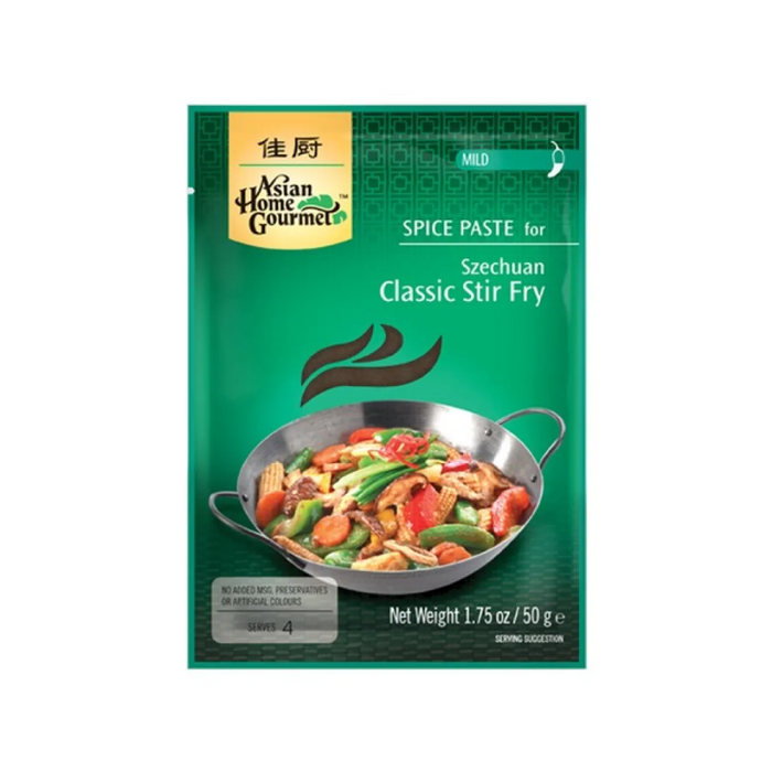 AHG – Spice Paste for Szechuan Classic Stir Fry 50g