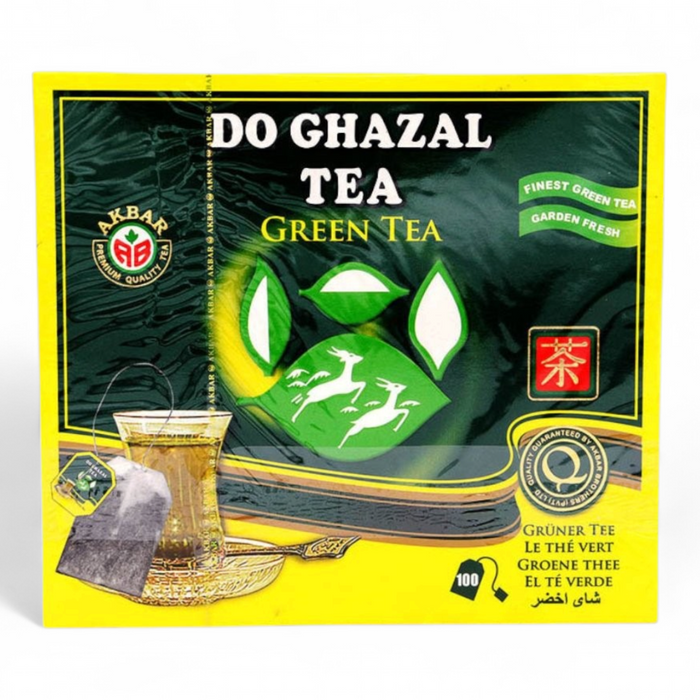 Do Ghazal Tea –  Green (100 Tea Bags x 2gm) 200gm
