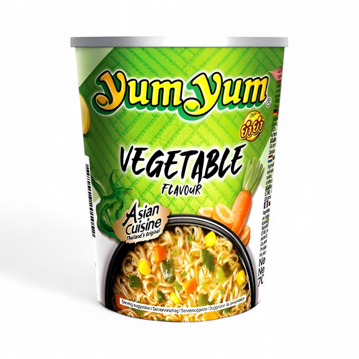 Yum Yum Instant Cup Noodles – Vegetable Flavour 70gm
