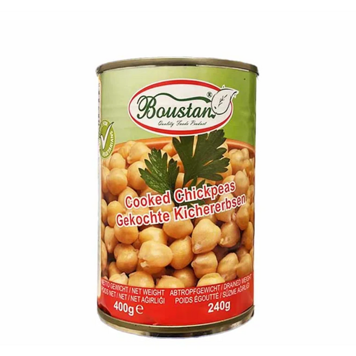 Boustan – Cooked Chickpeas 400gm