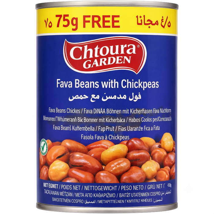 Chtoura Garden – Fava Beans with Chickpeas 475gm