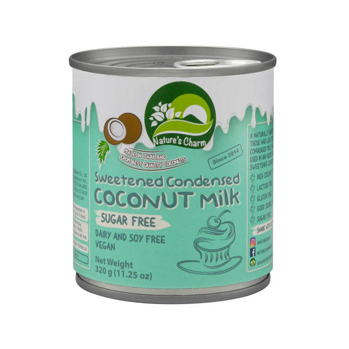 Nature’s Charm – Sweetened Condensed Coconut Milk (Sugarfree) 320gm