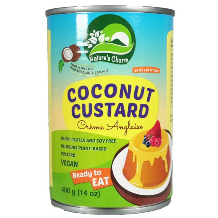 Nature’s Charm – Coconut Custard Cream Anglaise 400gm