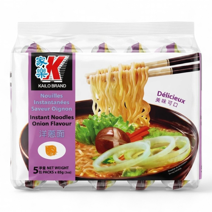 Kailo Brand Instant Noodles – Onion Flavour (5 x 85gm) 425gm