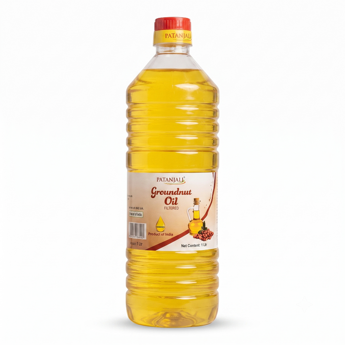Patanjali – Groundnut Oil Filtered 1L