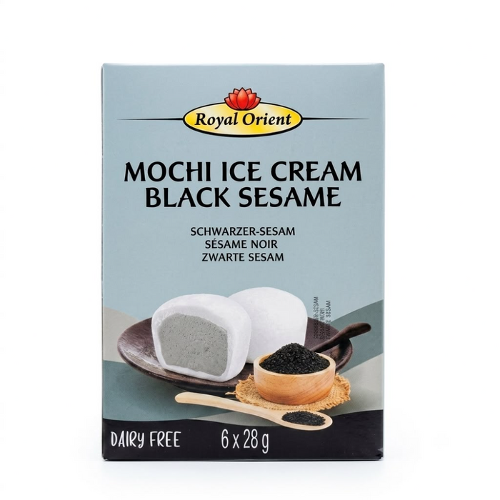 Royal Orient Mochi Ice Cream - Black Sesame 6x28g (Berlin Only Delivery)