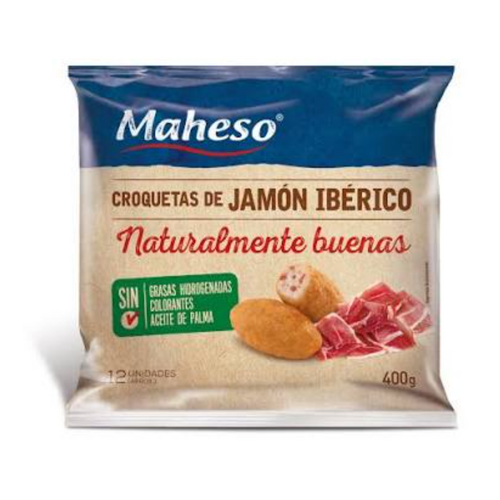 Maheso – Croquetas de Jamón Ibérico Naturalmente Buenas 400gm - Berlin Only Delivery