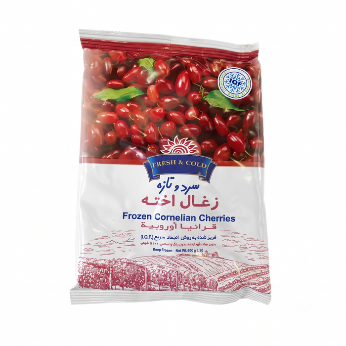 Fresh & Cold – Frozen Cornelian Cherry 400gm - Berlin Only Delivery