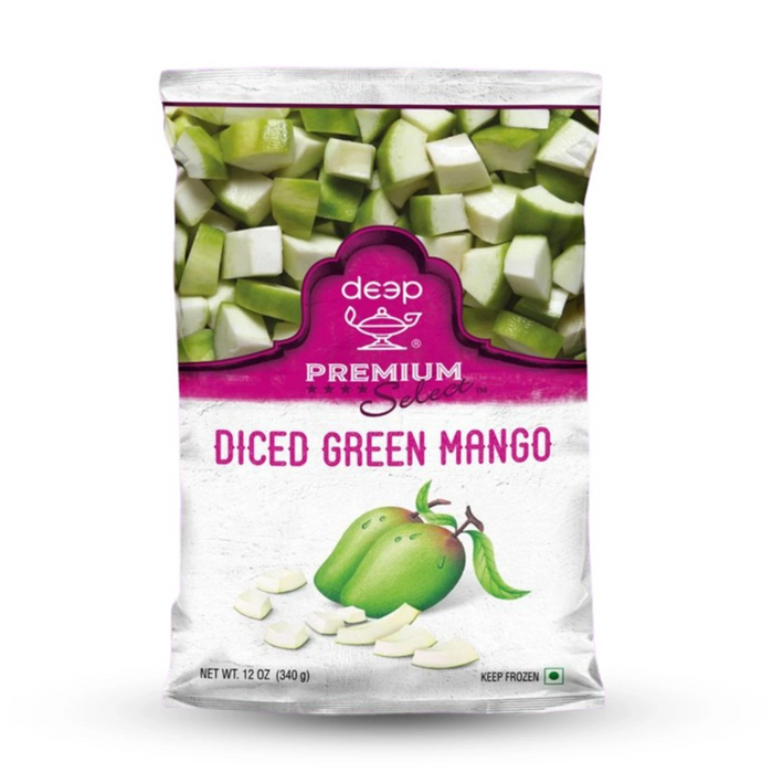 Deep – Premium Frozen Diced Green Mangoes 340gm - Berlin Only Delivery