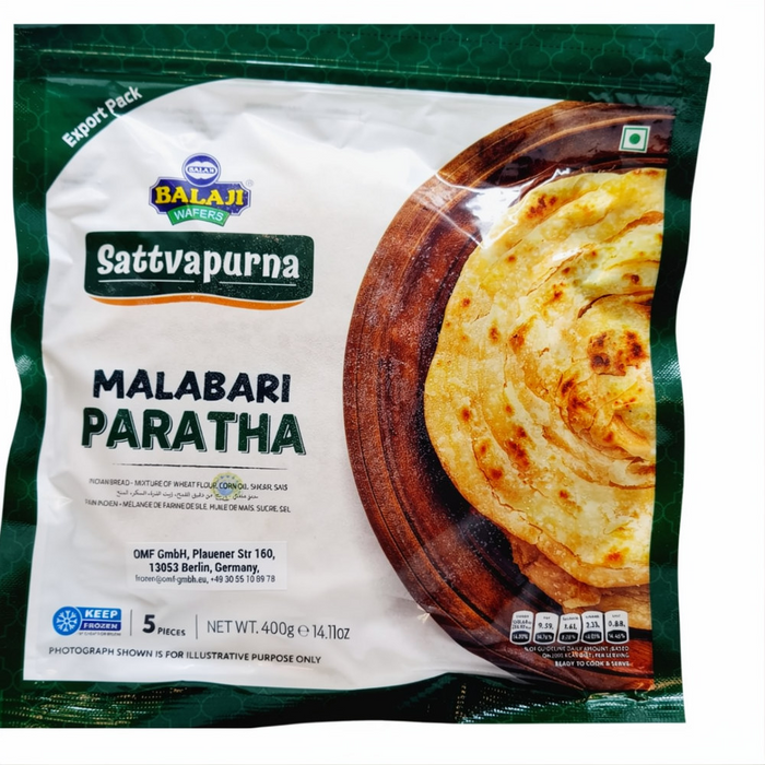 Balaji – Malabari Paratha (5 Pieces) 400gm - Berlin Only Delivery