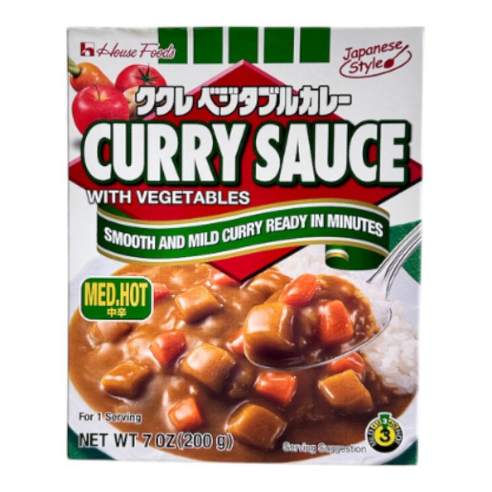 House Foods Koku-Mare – Curry Sauce With Vegetables (Medium Hot) 200gm