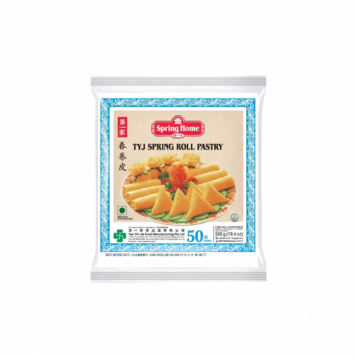 Spring Home – TYJ Spring Roll Pastry (50 Sheets) 550gm - Berlin Only Delivery