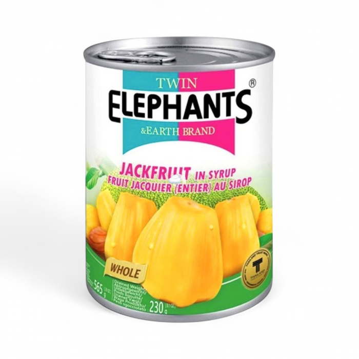 Twin Elephants – Jackfruit in Syrup 565gm (BBE: 10.2026)