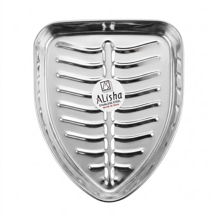 Alisha Stainless Steel Triangular Thali