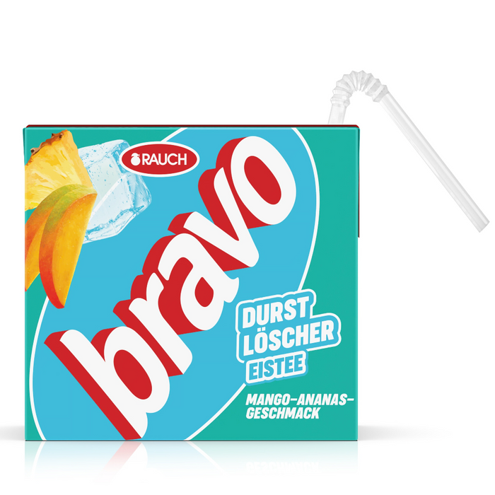 Bravo Ice Tea – Mango & Ananas 500ml
