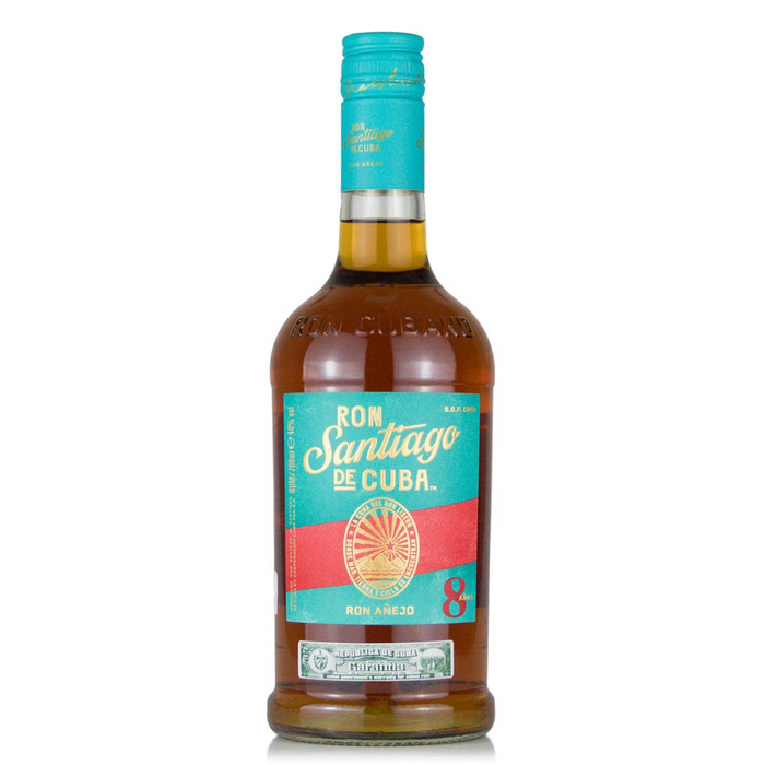 Ron Santiago de Cuba – Añejo 8 Años Brown Rum (40% vol) 700ml