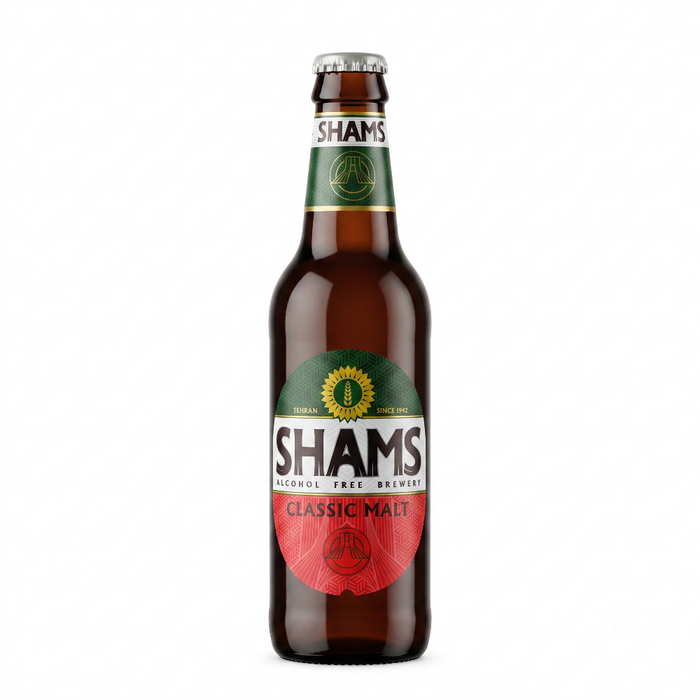 Tehran Shams Classic Malt – Non Alcoholic Drink (Bottle) 320ml