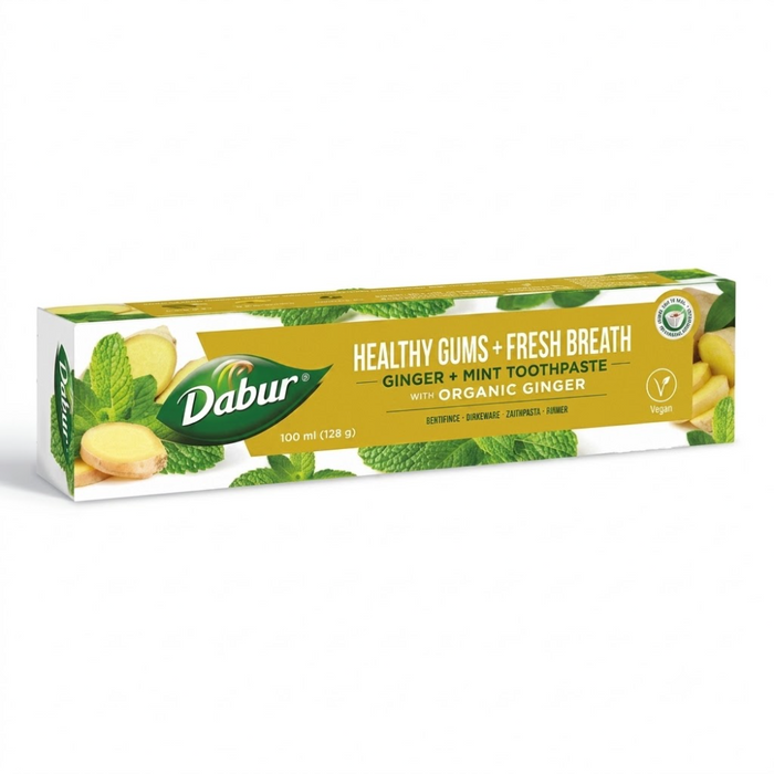 Dabur Organic Ginger Mint Toothpaste 128gm