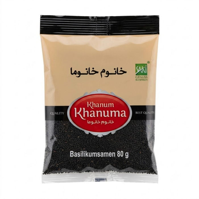 Khanum Khanuma Basilikumsamen 80gm
