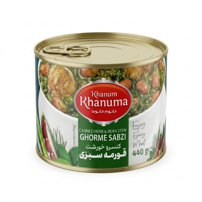 Khanum Khanuma Ghorme Sabzi 440gm