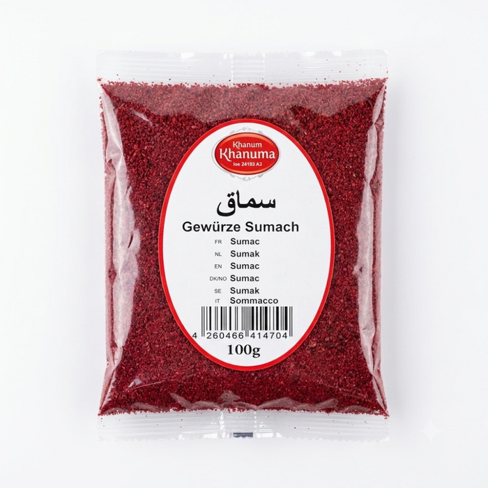 Khanum Khanuma Gewürze Sumach 100gm