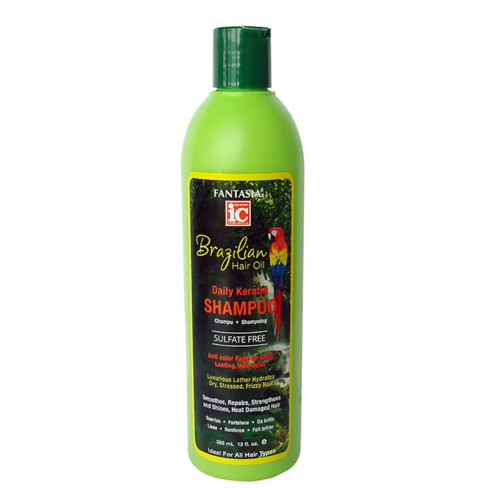 Fantasia – Brazilian Hair Oil Daily Keratin Shampoo 355ml