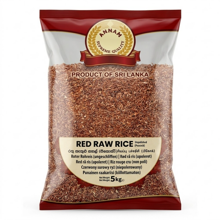 Annam - Red Raw Rice (Unpolished) 5kg