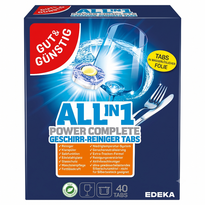 G&G – All In One Power Complete Tabs 840gm (40 × 21 gm tablets)