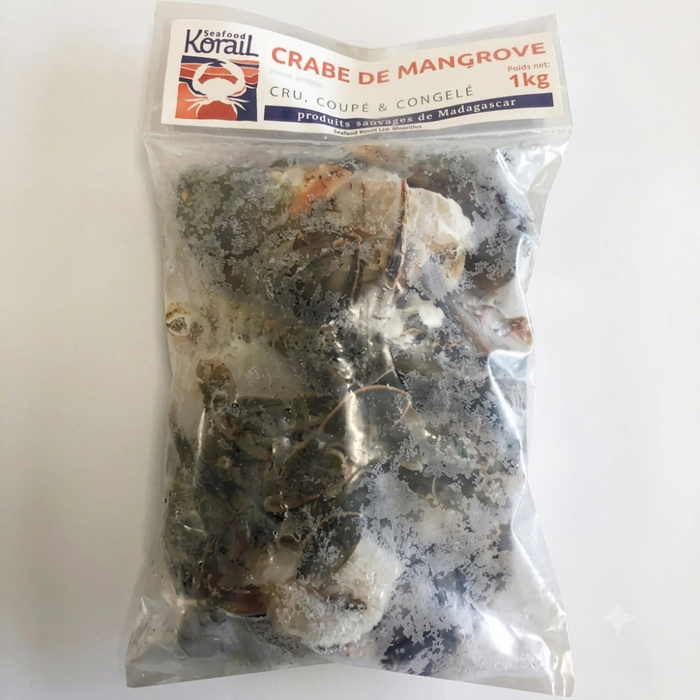 Frozen MSF Madagaskar Crab (8/12) 1kg - Only Berlin Delivery