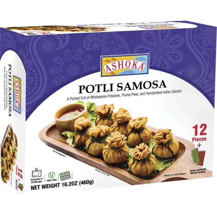 Frozen Ashoka – Potli Samosa (12 Pcs) 460gm (Only Berlin Delivery)
