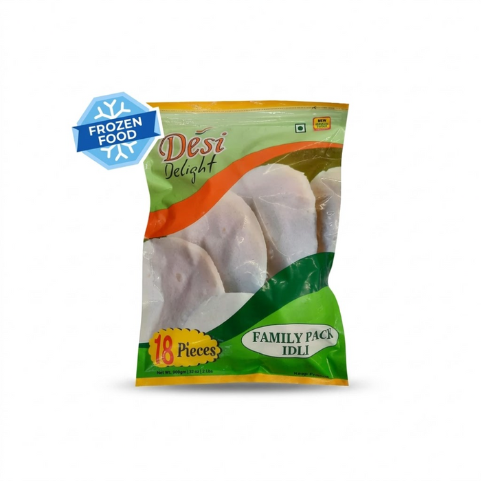 Frozen Daily Delight - Idli Family Pack 908gm (Only Berlin Delivery)