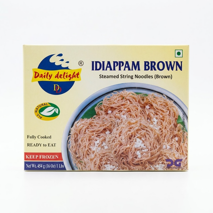 Frozen Daily Delight - Idiappam Brown 454gm (Only Berlin Delivery)