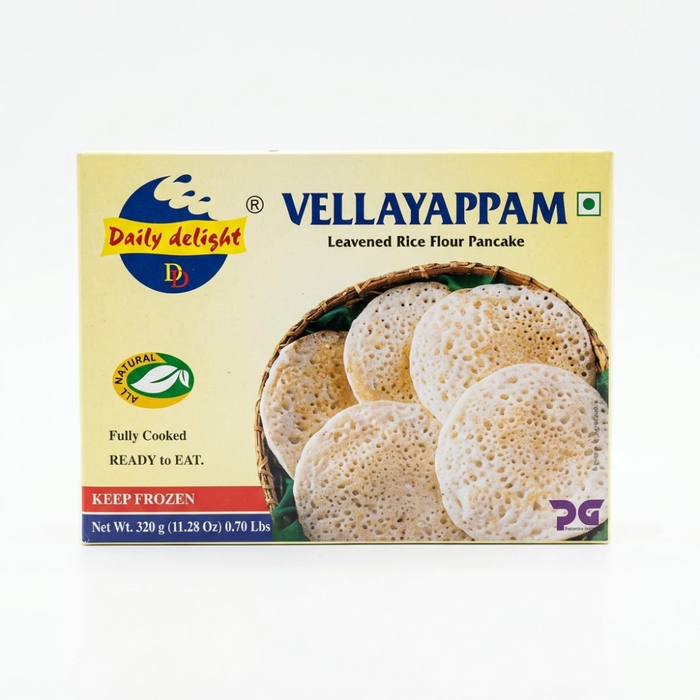 Frozen Daily Delight - Vellayappam 320gm (Only Berlin Delivery)