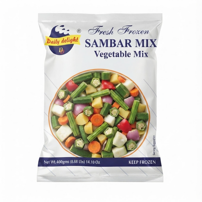 Frozen Daily Delight Fresh - Sambar Mix 400gm (Only Berlin Delivery)