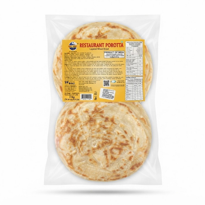 Frozen Daily Delight - Restaurant Porotta 2kg (Only Berlin Delivery)