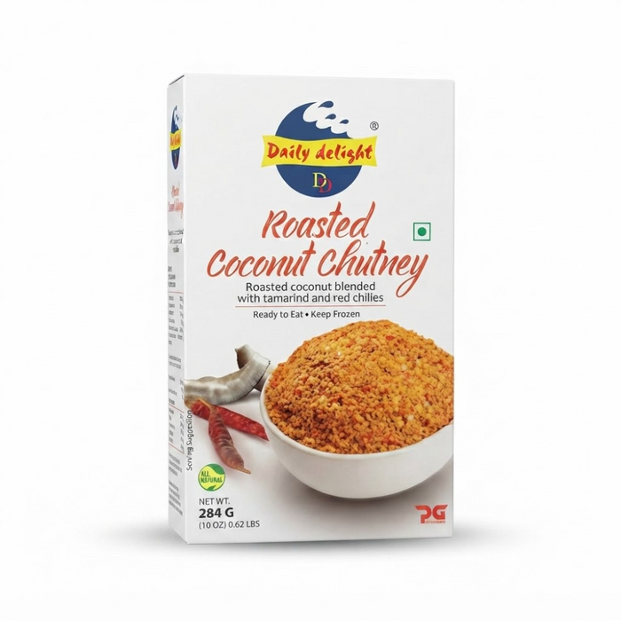 Frozen Daily Delight - Roasted Coconut Chutney 284gm (Only Berlin Delivery)