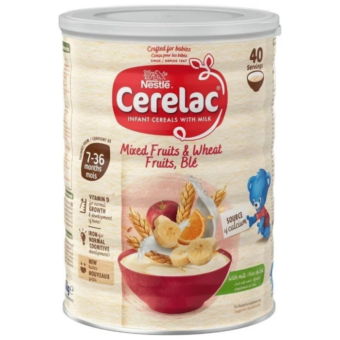 Nestlé Cerelac – Mixed Fruits & Wheat Ble 1kg